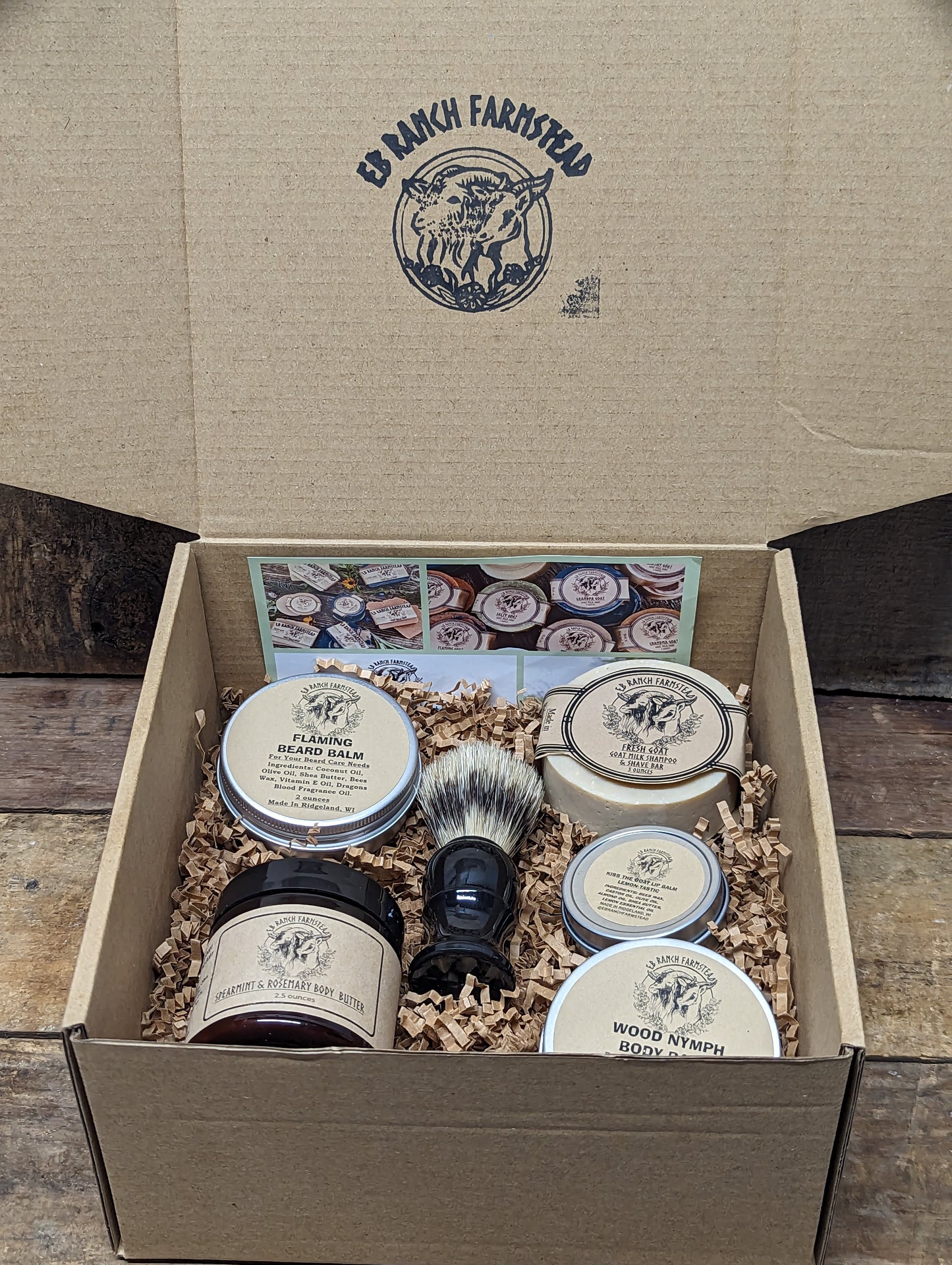 natural shave kit, natural body products, shave gift box, shave kit, all natural goat milk soap, shave and shampoo bar, shampoo bar, sustainable gift box, green gift box, sustainable body care, sustainable shaving kit, sustainable, small business, local, wisconsin soap, wisconsin goat milk soap, 