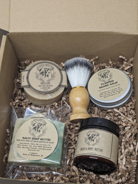 "Intimacy" Gift Box. Artisan Body Care Products, Made in WI.